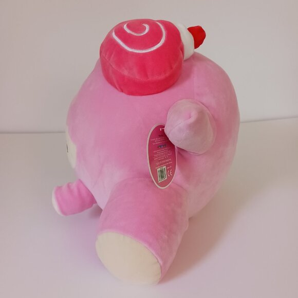 Smooshy Mushy 16" Plush Lolli Lamb Toy Stuffed Animal Pink 2019 W/ Tag - Picture 5 of 8